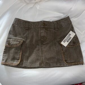 Urban outfitters mini cargo skirt